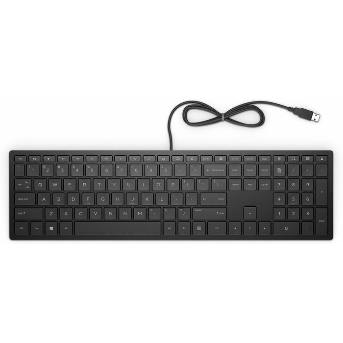 Tastatură HP 4CE96AA#ABE Qwerty Spaniolă Negru