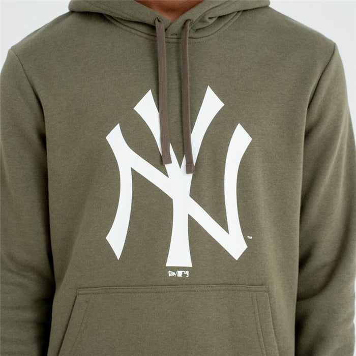 Hanorac cu Glugă Bărbați New Era Logo Team NYY Verde