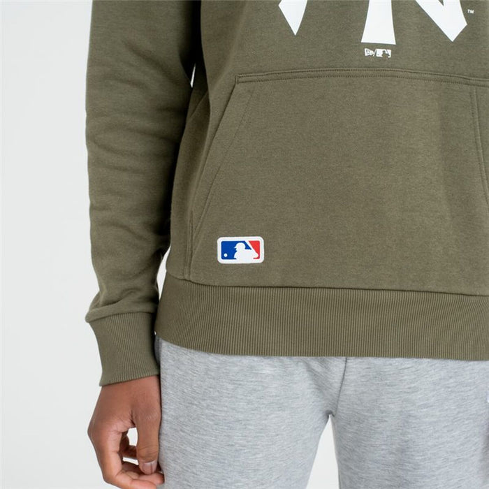Hanorac cu Glugă Bărbați New Era Logo Team NYY Verde