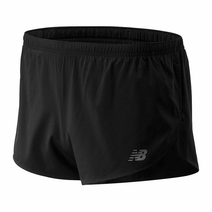 Pantaloni Scurți Sport pentru Bărbați New Balance Accelerate 3 In Split Negru
