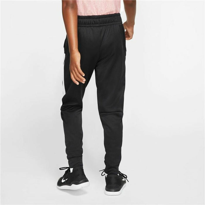 Pantalon de Trening pentru Copii Nike Dri-FIT Therma Negru Băieți
