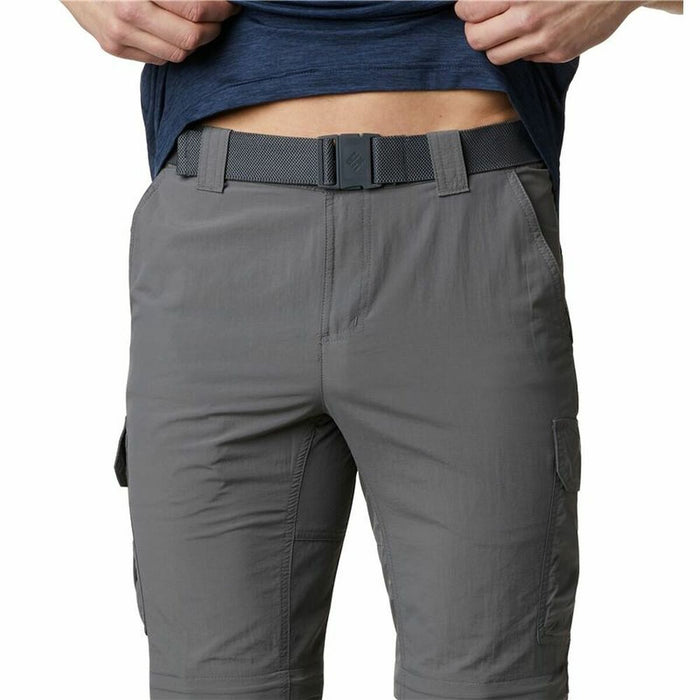 Pantaloni lungi de sport Columbia Silver Ridge Convertible Gri Bărbați