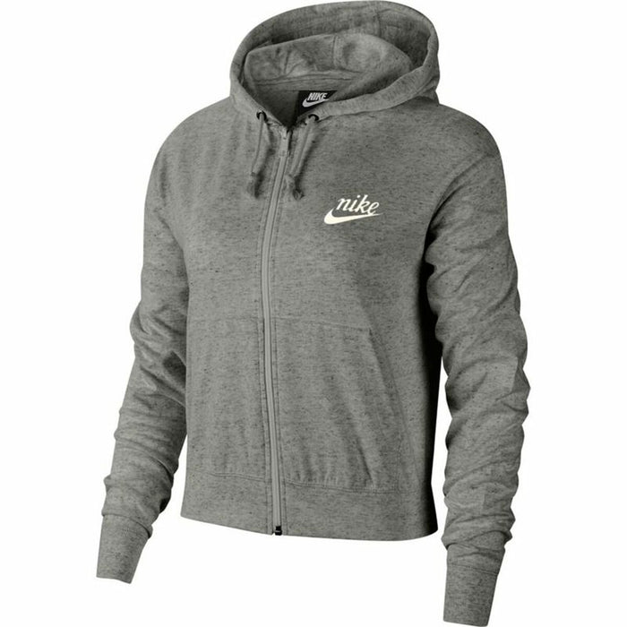 Jachetă Sport de Damă Nike Sportswear Gym Vintage Gri închis