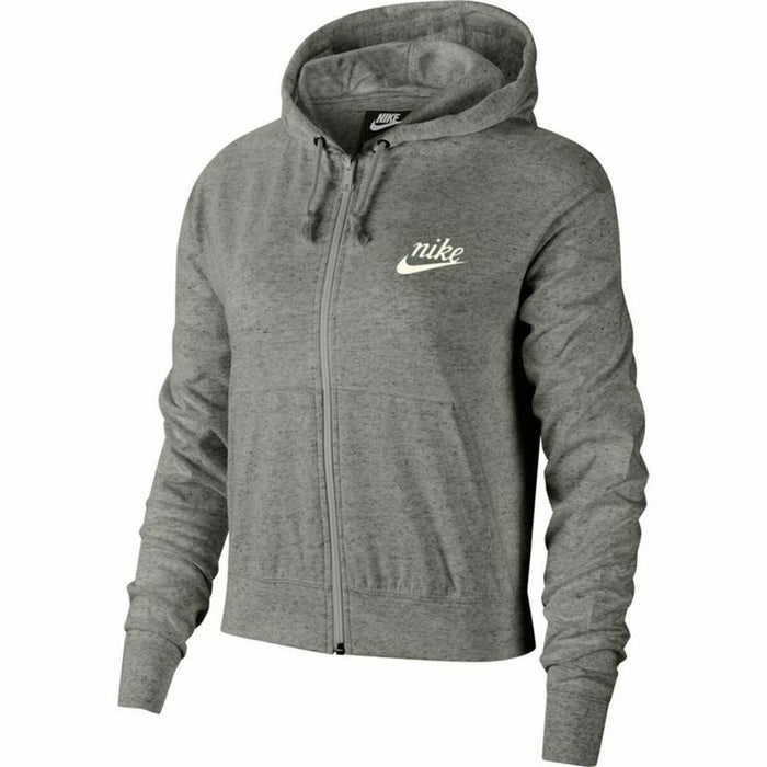 Jachetă Sport de Damă Nike Sportswear Gym Vintage Gri închis