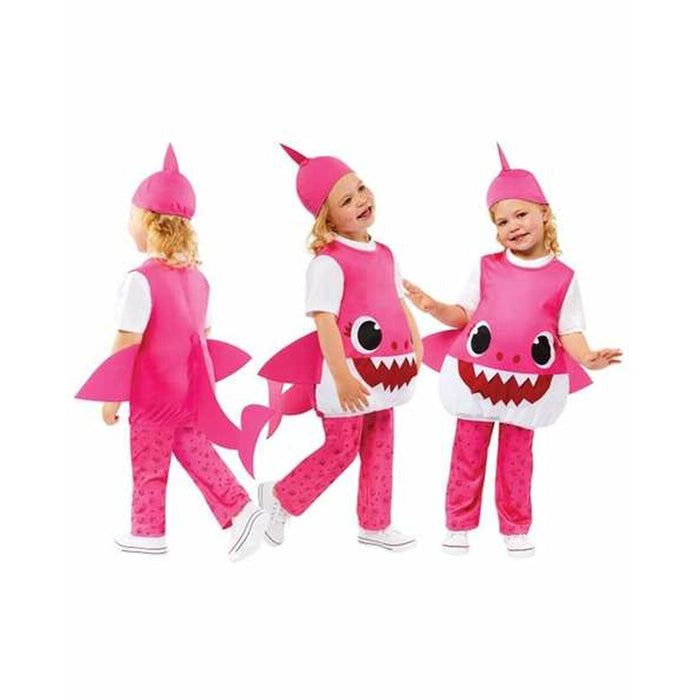 Costum Deghizare pentru Copii Baby Shark Roz 3 Piese