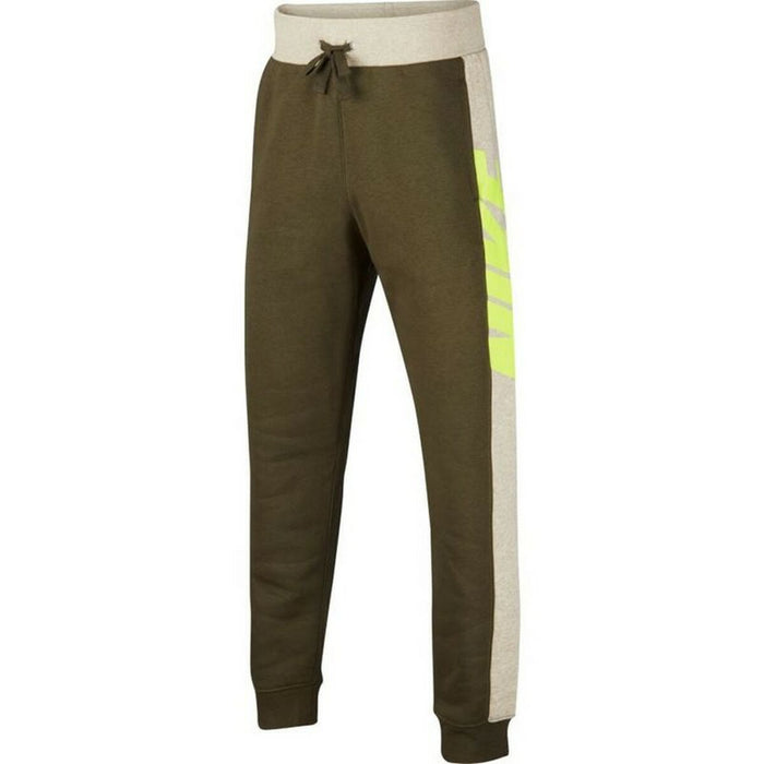 Pantalon de Trening pentru Copii Nike Fleece Băieți Măslină
