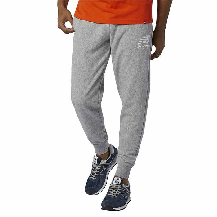 Pantalon de Trening pentru Adulți Essentials Stacked Logo New Balance MP03558 Bărbați