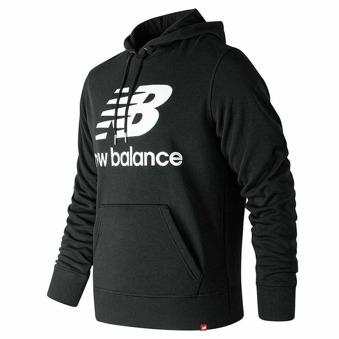 Hanorac cu Glugă Bărbați New Balance Essentials Negru