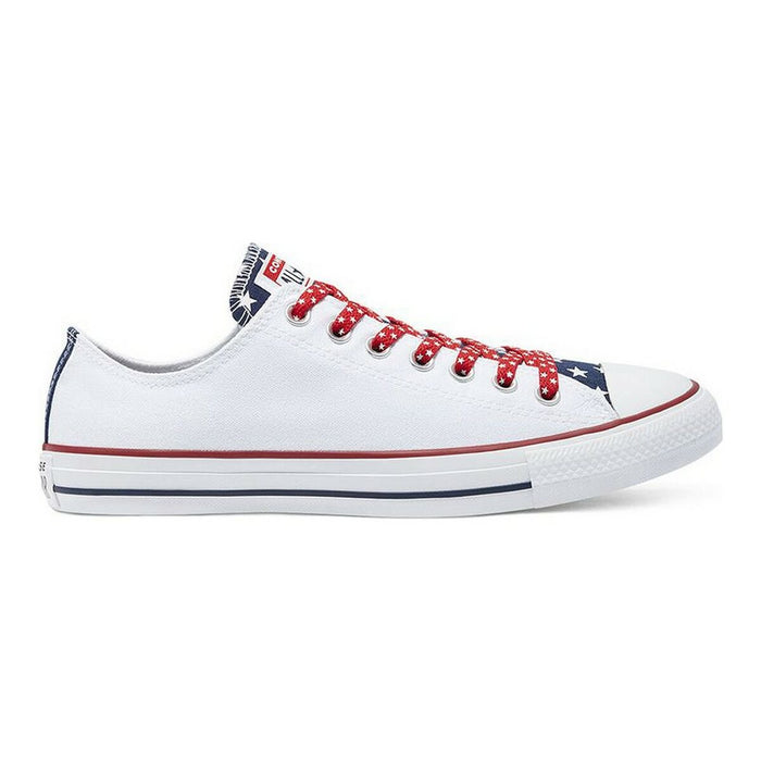 Adidași Casual de Damă Converse Chuck Taylor Stars Stripes Alb
