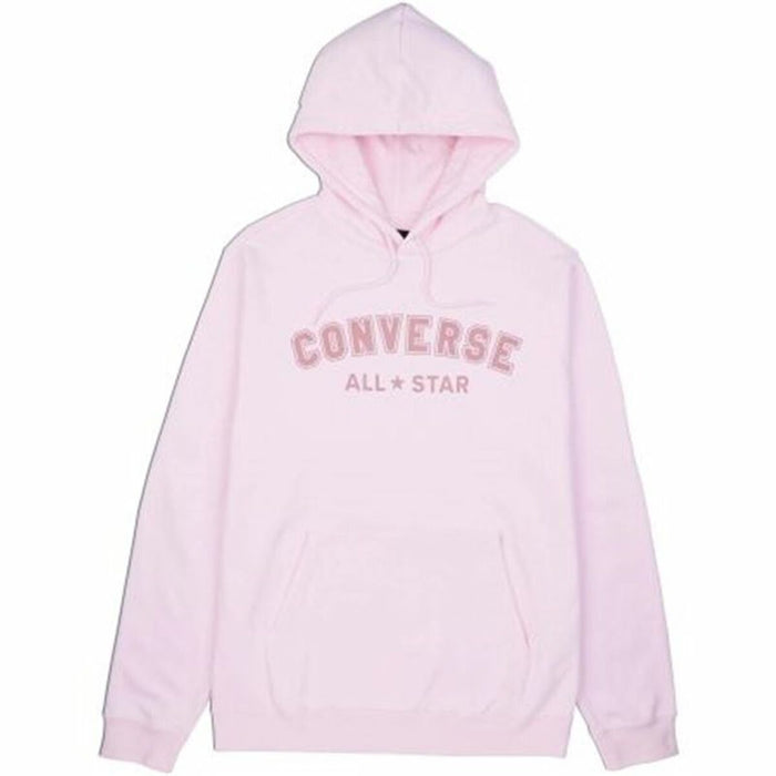Hanorac cu Glugă Unisex Converse Classic Fit All Star Single Screen Roz