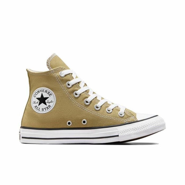 Adidași Casual Femei Converse Chuck Taylor All Star Hi Toad Maro Deschis