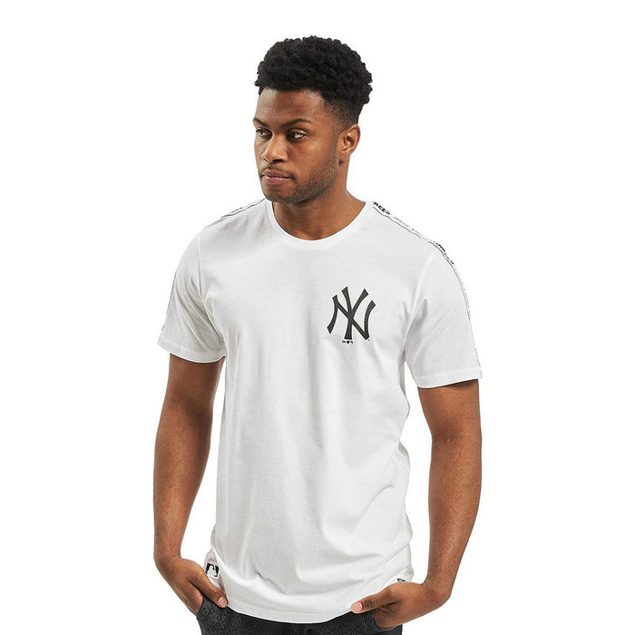 Tricou cu Mânecă Scurtă Bărbați New Era NY Yankees XL Alb