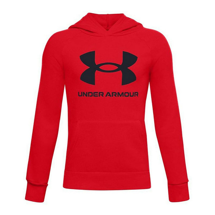 Hanorac cu Glugă Copii Under Armour Big Logo Jn Roșu