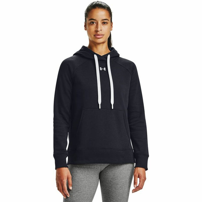 Hanorac cu Glugă Femei Under Armour Rival Fleece Bleumarin