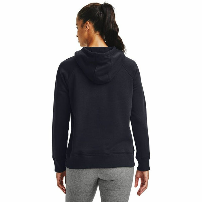 Hanorac cu Glugă Femei Under Armour Rival Fleece Bleumarin