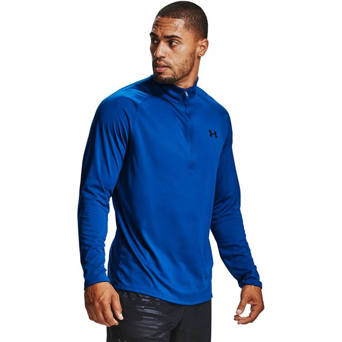 Tricou cu Mânecă Lungă Bărbați Under Armour Tech™ ½ Albastru