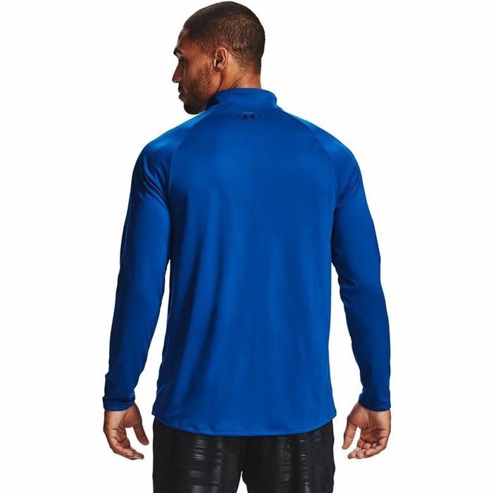 Tricou cu Mânecă Lungă Bărbați Under Armour Tech™ ½ Albastru