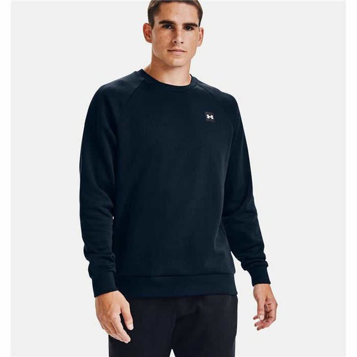 Hanorac fără Glugă Bărbați Under Armour Rival Fleece Albastru