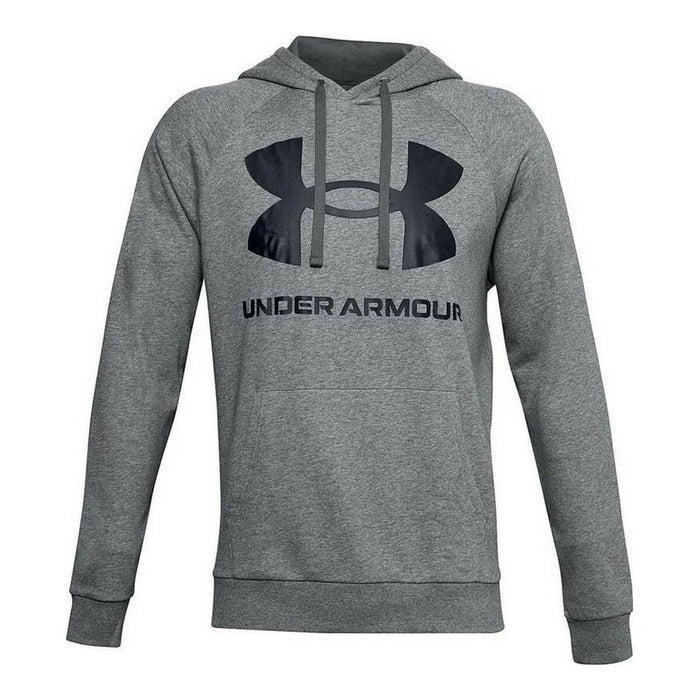 Hanorac cu Glugă Bărbați Under Armour Fleece Rival Gri închis
