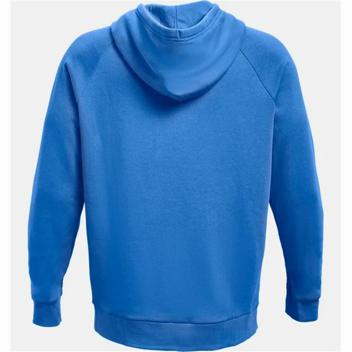 Hanorac cu Glugă Bărbați Under Armour Rival Big Logo Albastru