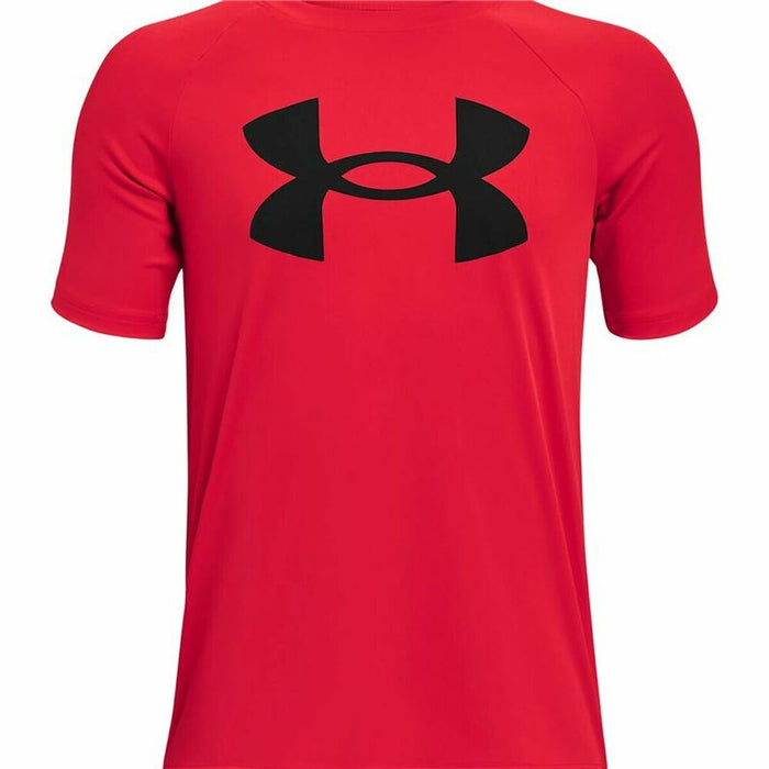 Tricou cu Mânecă Scurtă pentru Copii Under Armour  Tech Big Logo Roșu