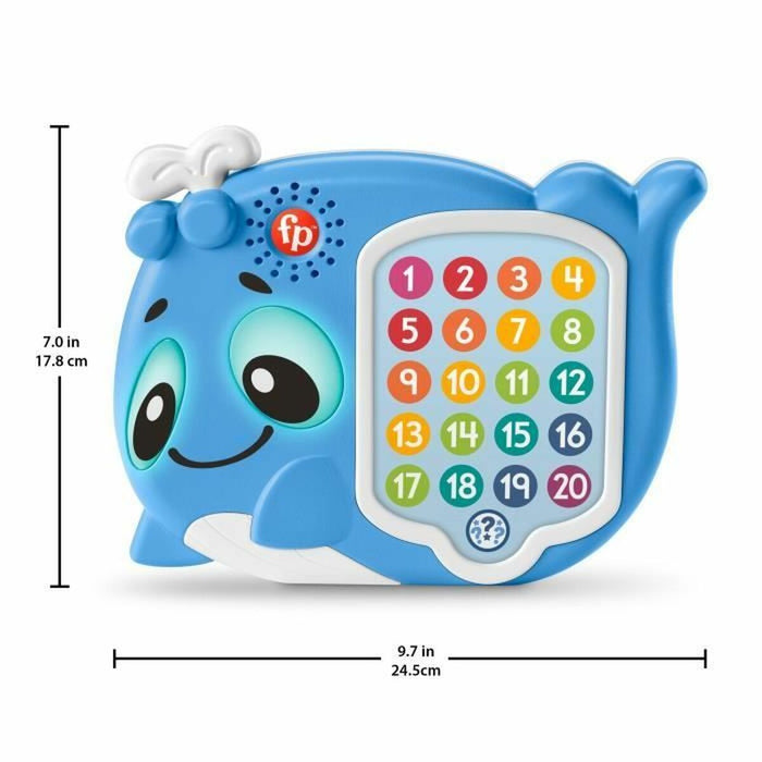 Tabletă Interactivă pentru Copii Fisher Price Eden the Whale Linkimals (FR)