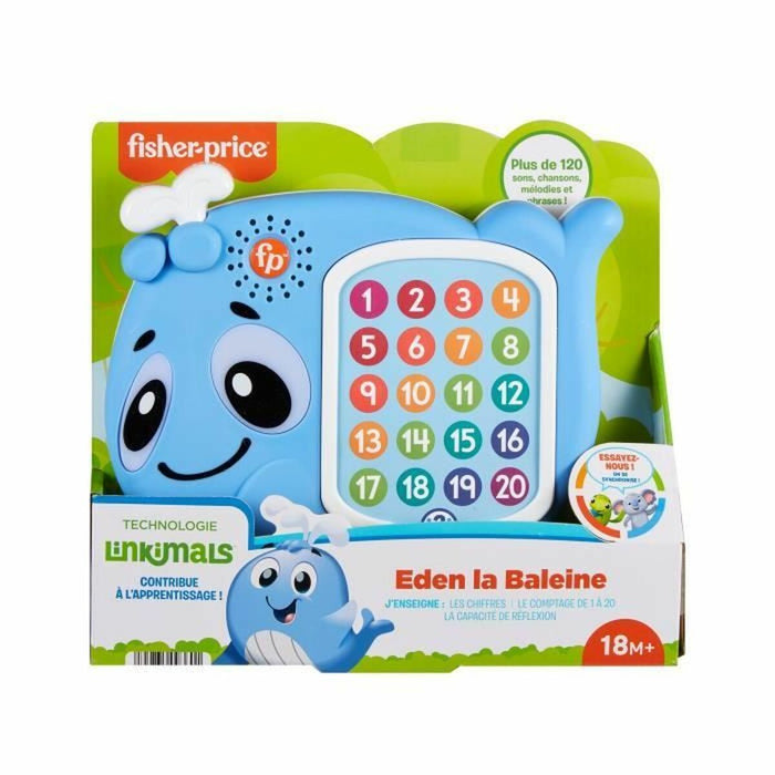 Tabletă Interactivă pentru Copii Fisher Price Eden the Whale Linkimals (FR)