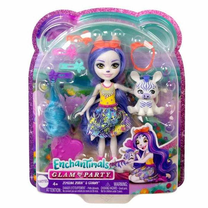 Mini Figurine Pinypon Enchantimals Glam Party 15 cm