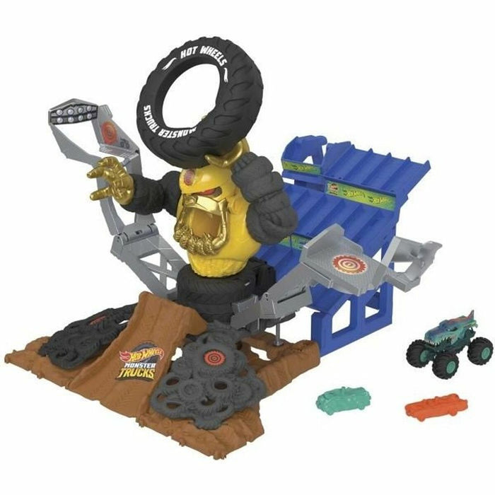 Pistă de Curse Hot Wheels Infantil 2 mașină