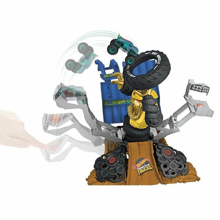 Pistă de Curse Hot Wheels Infantil 2 mașină