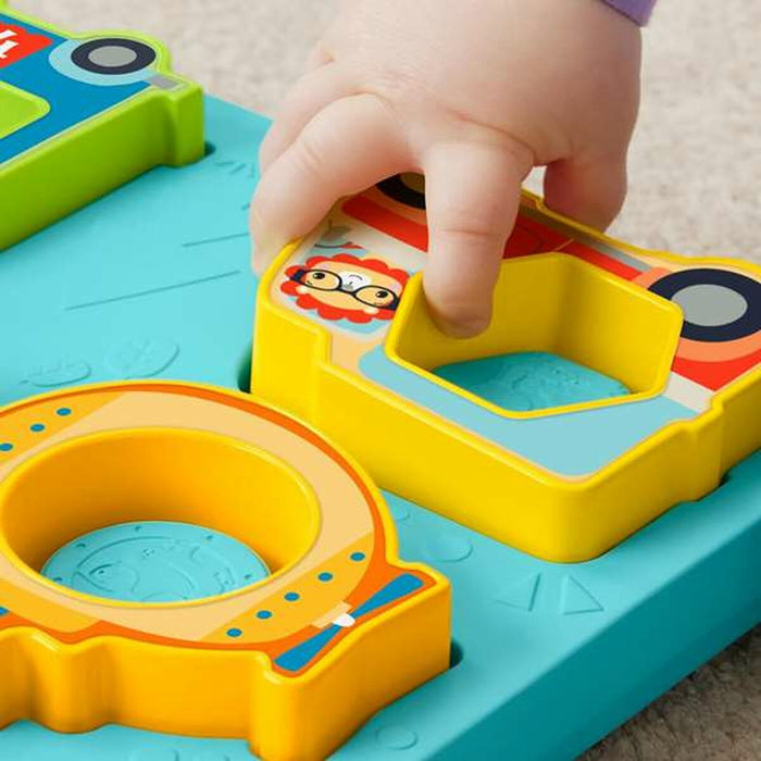 Puzzle pentru Copii Fisher Price Vehicule