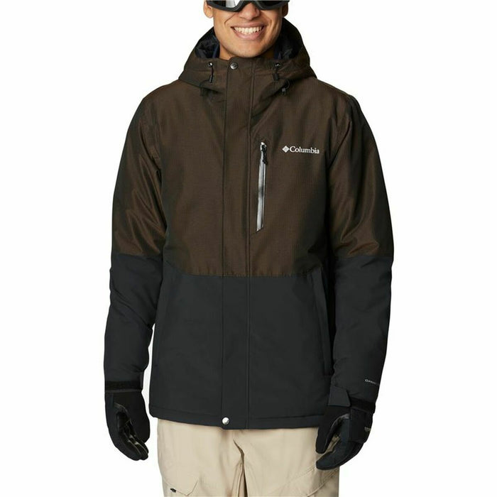 Jachetă Sport de Bărbați Columbia Winter District Negru Maro Glugă