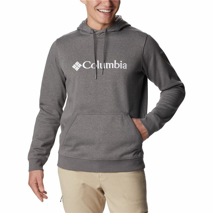 Hanorac cu Glugă Bărbați Columbia CSC Basic Logo Gri închis