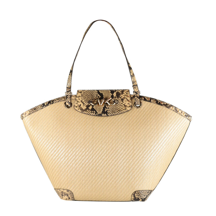 Geantă Damă Michael Kors 30T1GZYTT4W-NATURAL Maro 26-56 x 38 x 13 cm