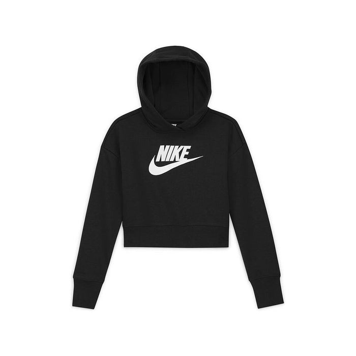 Hanorac cu glugă pentru fete SPORTWEAR CLUB DC7210 Nike 010 Negru