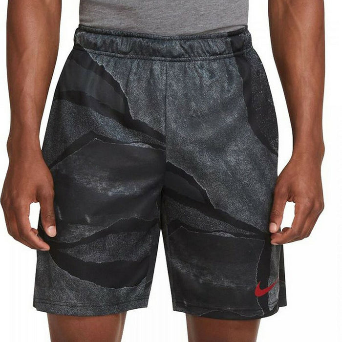 Pantaloni Scurți Sport pentru Bărbați Nike Dri-FIT Gri închis Bărbați Negru