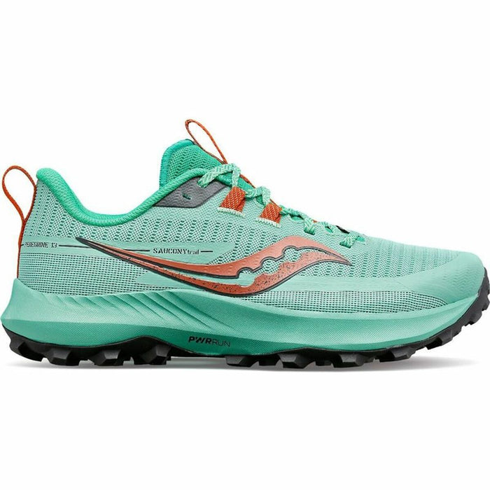Încălțăminte de Running pentru Adulți Saucony Peregrine 13 Verde Femeie