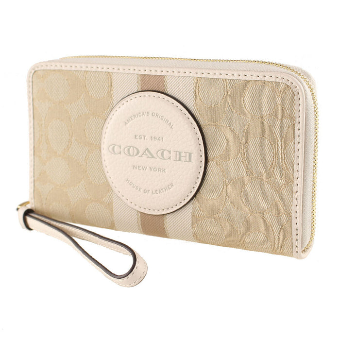 Portmoneu Damă Coach C9073-IMDQC Bej
