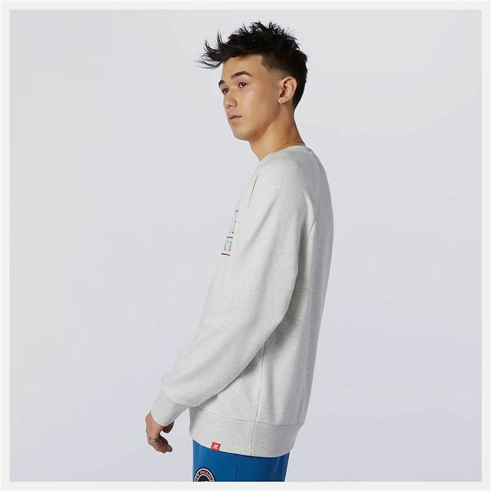 Hanorac fără Glugă Bărbați New Balance 520  Gri