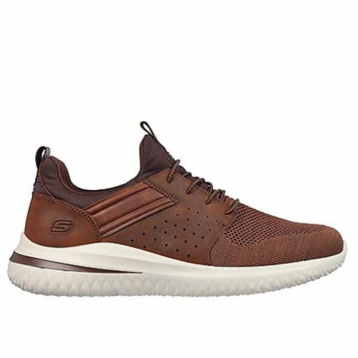 Încălțăminte Sport Bărbați Skechers Delson 3.0 - Cicada Maro