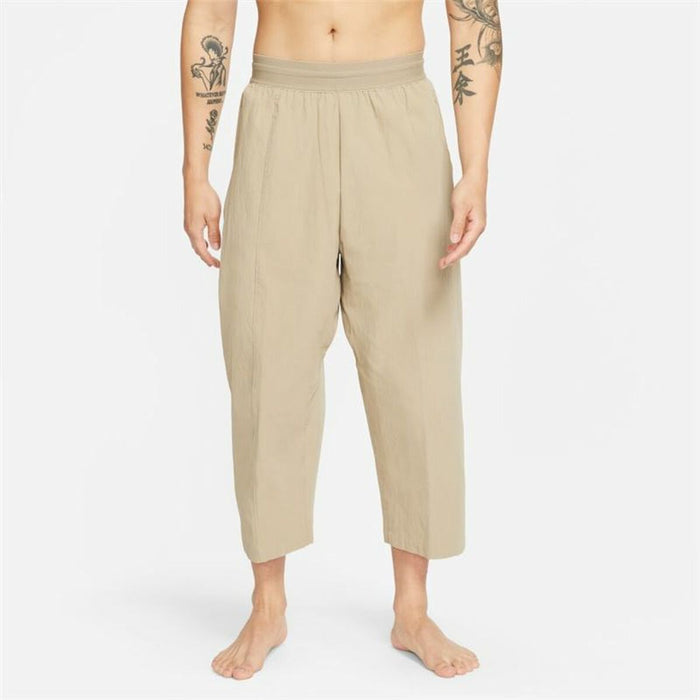 Pantaloni lungi de sport Nike Dri-Fit Yoga Bej Bărbați