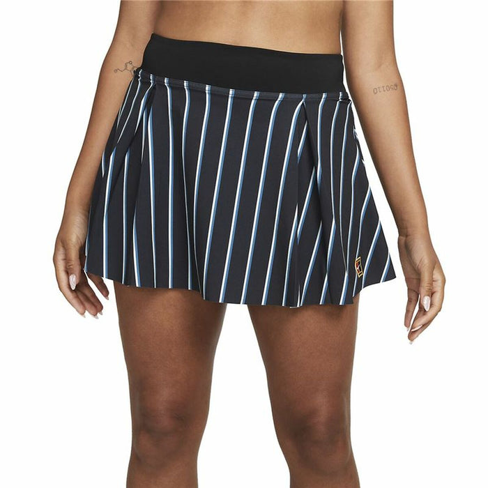 Fustă de tenis Nike Club Dungi Negru