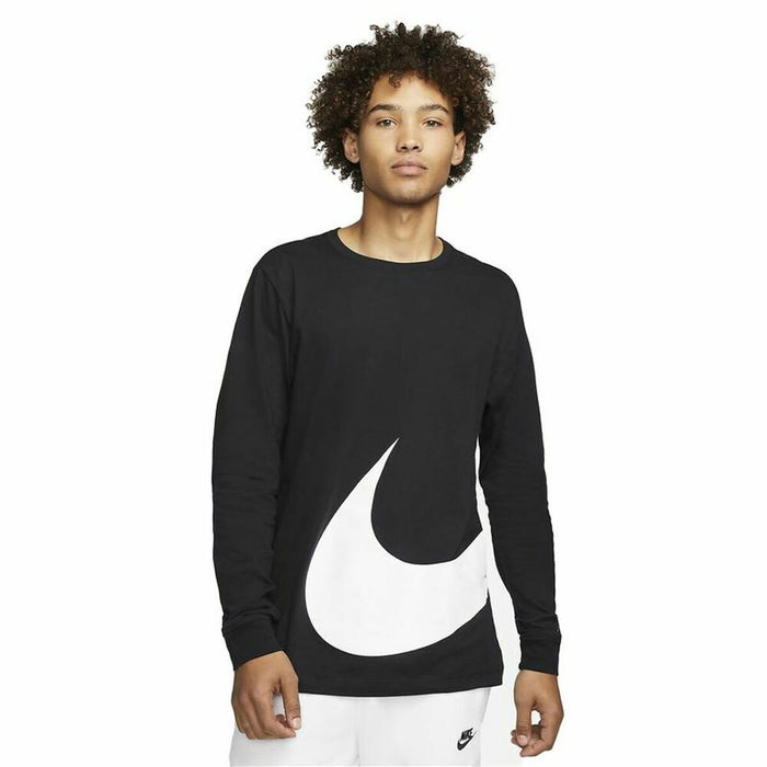 Tricou cu Mânecă Lungă Bărbați Nike Sportswear Negru