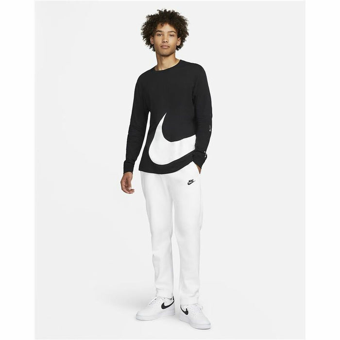 Tricou cu Mânecă Lungă Bărbați Nike Sportswear Negru