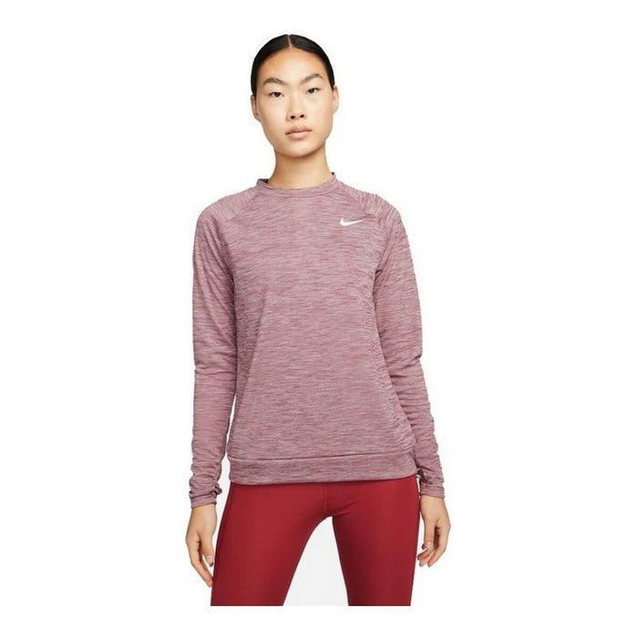 Tricou cu Mânecă Lungă de Damă Nike Pacer Somon