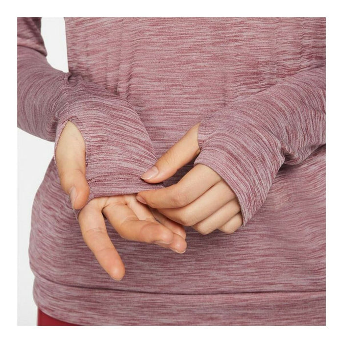 Tricou cu Mânecă Lungă de Damă Nike Pacer Somon