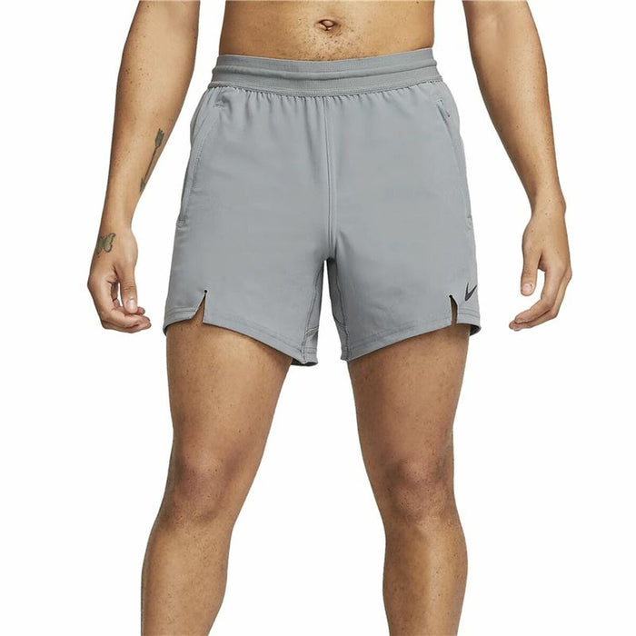 Pantaloni Scurți Sport pentru Bărbați Nike Pro Dri-FIT Flex Gri