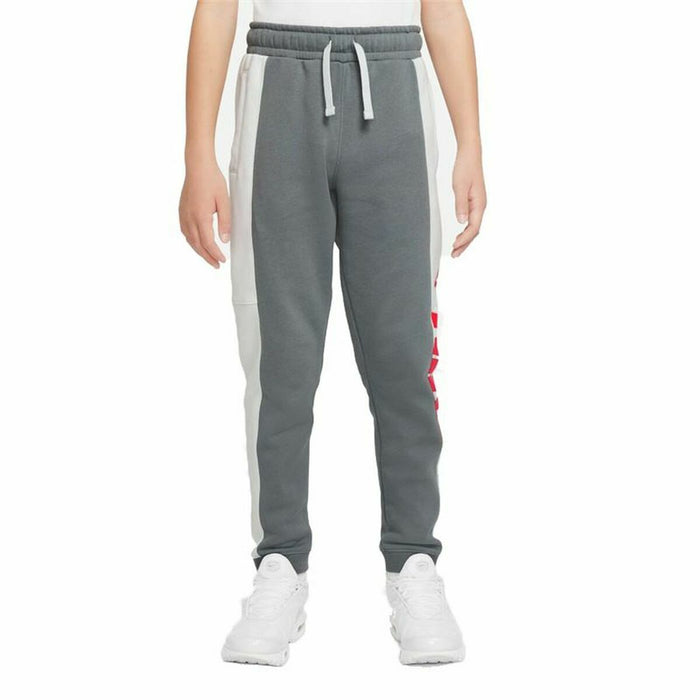 Pantalon de Trening pentru Copii Nike Sportswear Alb Gri închis
