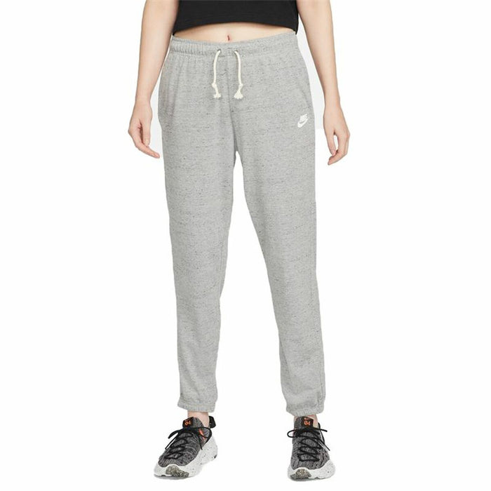 Pantaloni lungi de sport Nike Sportswear Gym Vintage Gri Femeie
