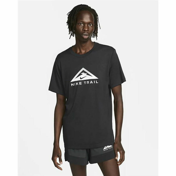Tricou cu Mânecă Scurtă Bărbați Nike Dri-FIT Negru